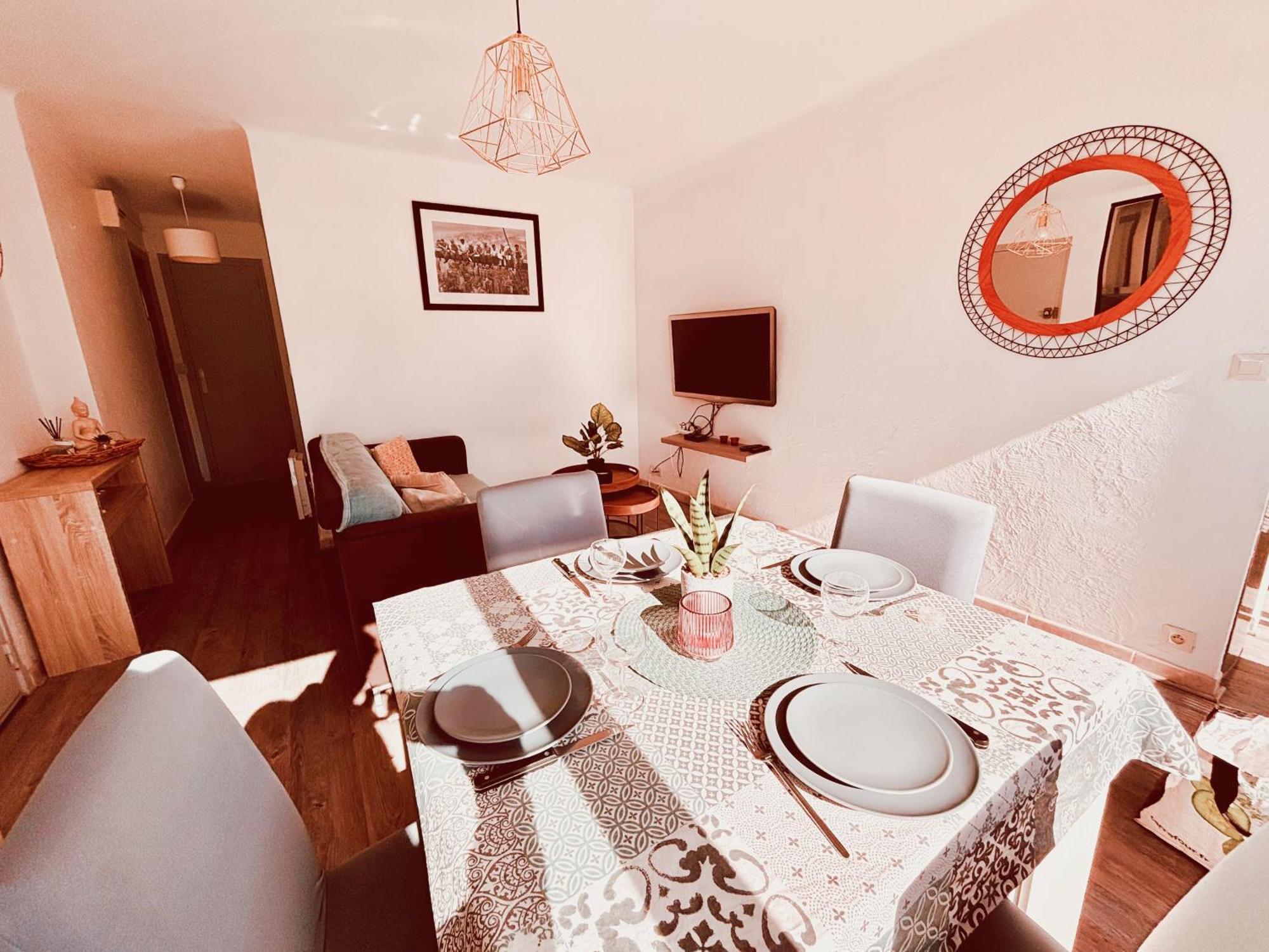 T3 Paisible Tres Proche Plage Canet-en-Roussillon Luaran gambar